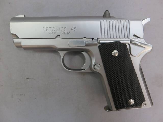 【MGC】 デトニクス.45 コンバットマスター オールシルバー  モデルガン
