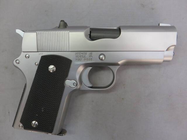 【MGC】 デトニクス.45 コンバットマスター オールシルバー  モデルガン