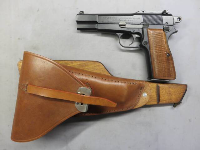 【タナカ】ブローニングハイパワー M1935 ミリタリー・ショルダーストック ホルスター（マルシン）
