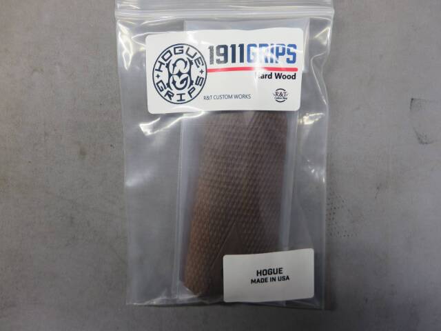 【HOGUE】1911 ダイヤモンドチェッカー Hardwood  グリップ