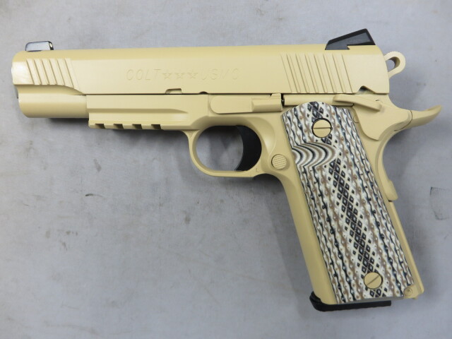 激レア　コルトM45A1 USMC 東京マルイMEUベース　BWCカスタム 東京マルイ製M45A1をベースにCOLT RAIL GUN風カスタムしてみまし