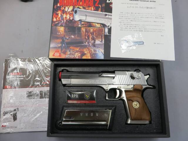 【東京マルイ】デザートイーグル50AE 6in バイオハザード2 98限定商品・当選品 レッドカードキー