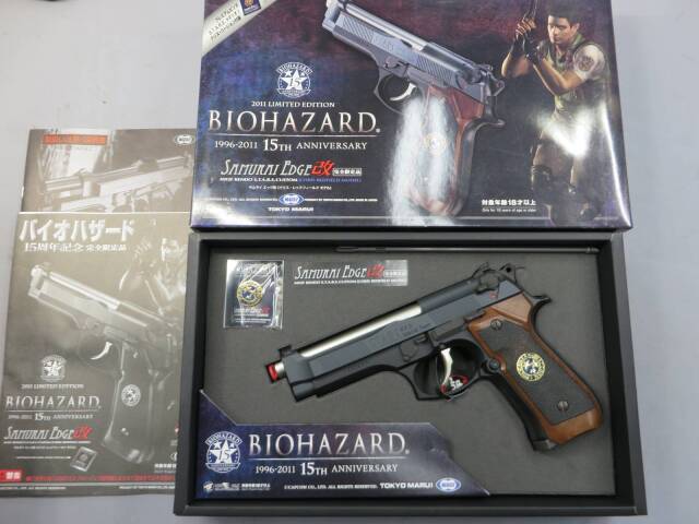 【東京マルイ】サムライエッジ改 クリスレッドフィールド バイオハザード 15周年記念