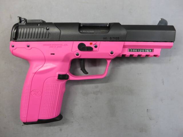 【マルシン】FN Five-seveN 6ｍｍBB CO2 V2 SHOCKPINK・ファイブセブン