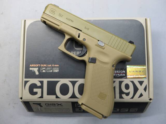 【UMAREX】グロック19X ・メタルスライド G19X Glock19X
