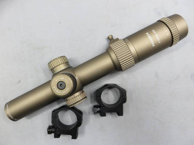 【VectorOptics】FORESTER 1-5×24 Coyote FDE