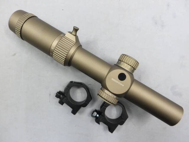 【VectorOptics】FORESTER 1-5×24 Coyote FDE