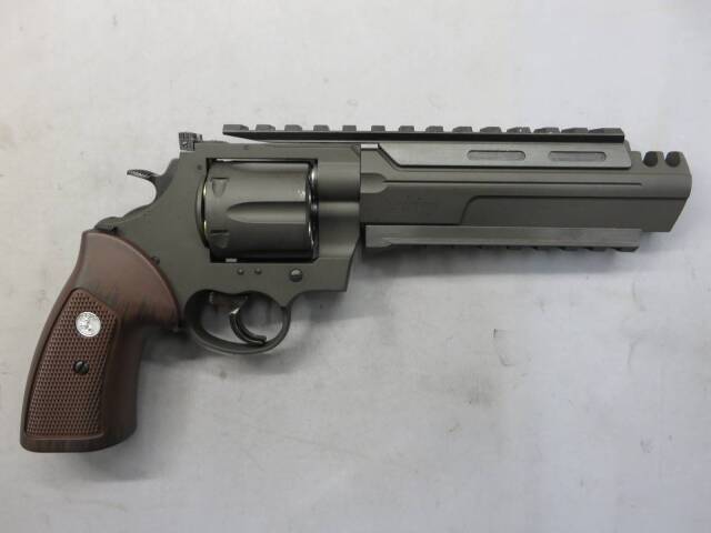 マルシン　アンリミテッドリボルバー　Xカートリッジ6mm ヘビーウエイト樹脂製 マルシン アンリミテッドリボルバー/6mm/X/ABS/SV