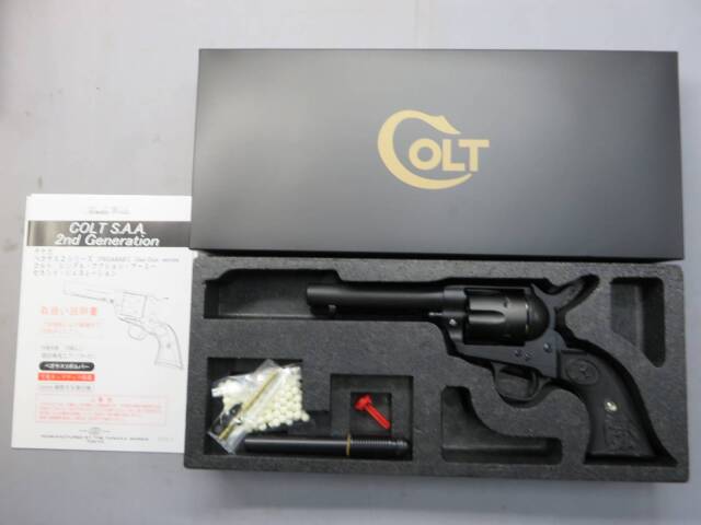 【タナカ】コルトSAA.45 2nd Gen 4-3/4in シビリアン ABS  PSGASAS2(ペガサス2)