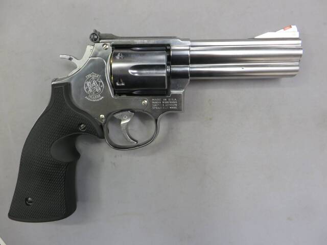 【マルシン】S&W M686 シルバーABS プラグリップ仕様  Xカートリッジ