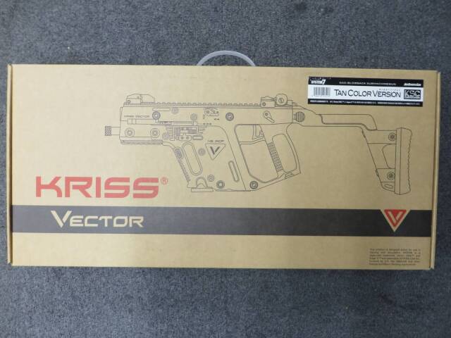 【KSC】 クリスベクター SMG TAN