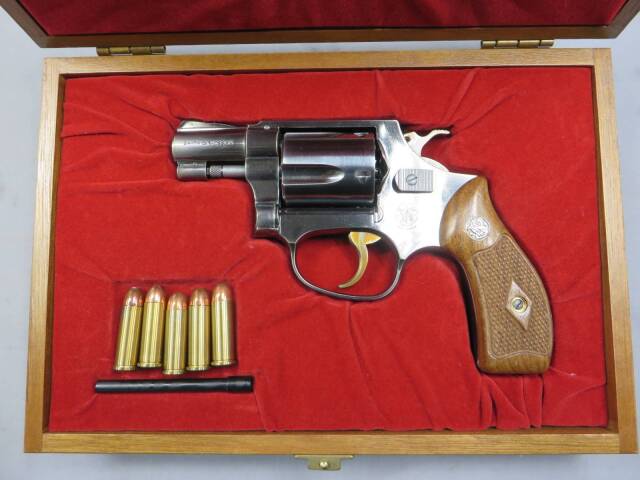【タナカ】S&W M36 1966 Early ビンテージジュピターフィニッシュ DX モデルガン