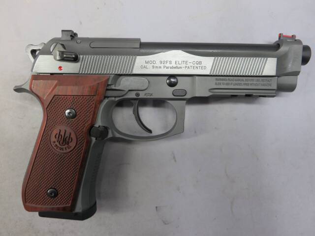 【ウエスタンアームズ】ベレッタM92FS ブリガディア エリート ウッドグリップ