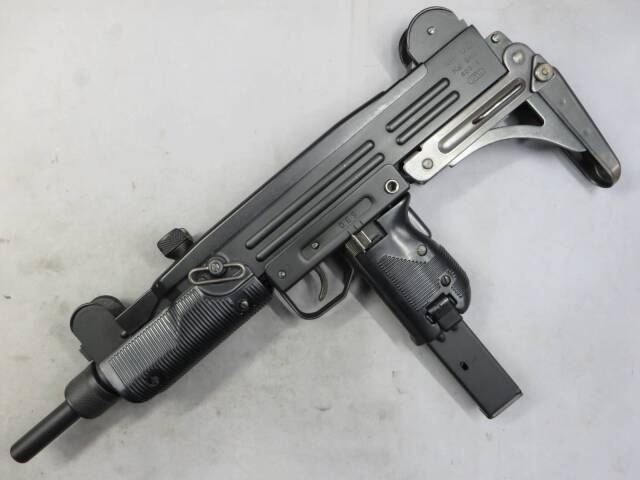 【マルシン】UZI SMG メタルストック PULG FIREカートリッジ SMG・金属モデルガン