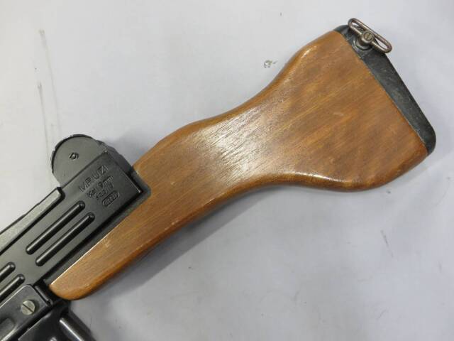 【マルシン】UZI SMG ウッドストック PULG FIREカートリッジ SMG・金属モデルガン