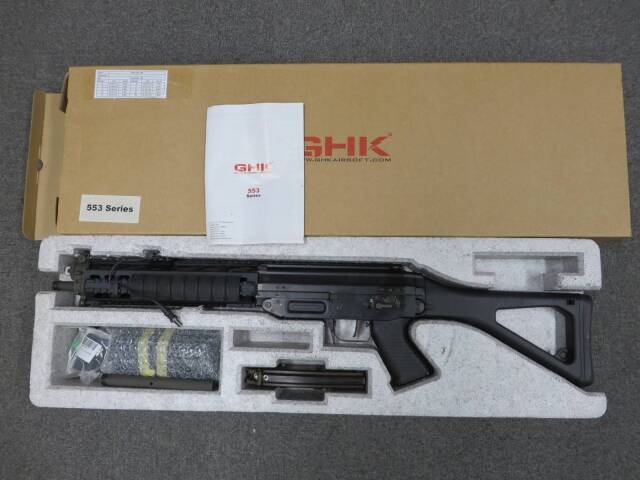 【GHK】SIG SG553・SG551ハンドガード組込