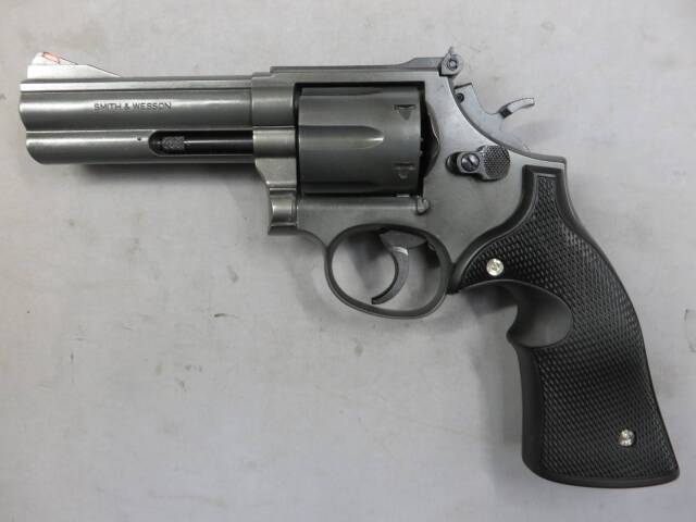 【マルシン】S&W M586 4in エクセレント HW プラグリップ　 モデルガン