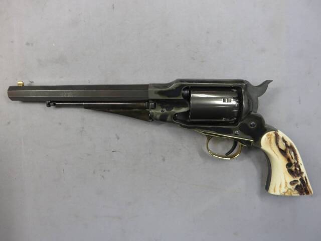 【ハートフォード】ニューモデルアーミー ケースハードンゴーストブラック モデルガン