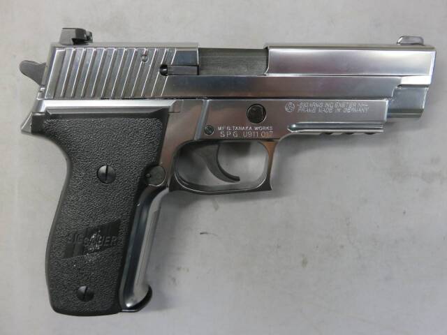 タナカ SIG P226 レイルドフレーム エボリューション ステンレス モデルガン タナカ モデルガン SIG P226 レールドフレーム エボリューション