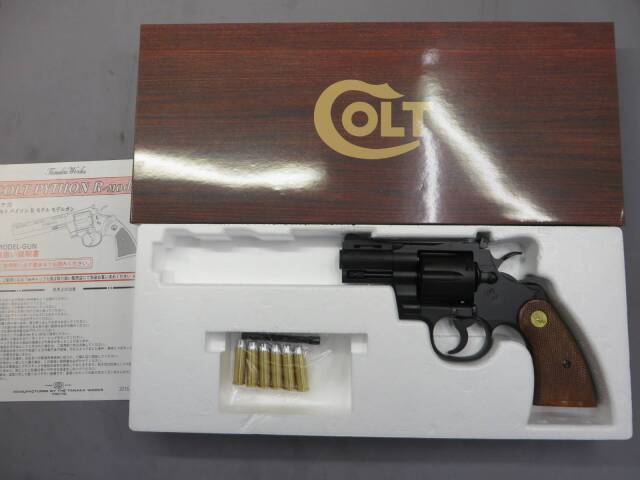 【タナカ】コルトパイソン.357mag 2.5in HW R-model 　モデルガン