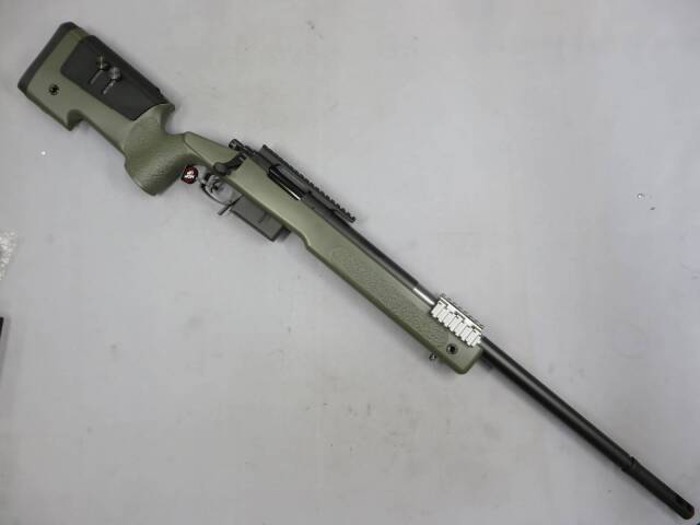 【東京マルイ】M40A5 ODストック アメリカ海兵隊採用スナイパー エアーコッキング ボルトアクション　