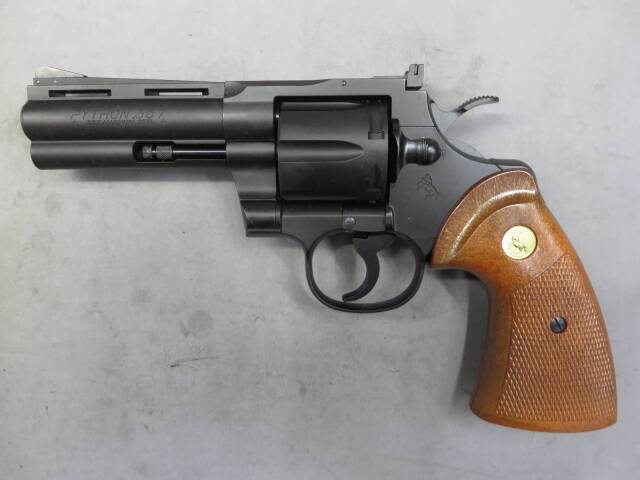 【タナカ】コルトパイソン.357mag 4in R-model HW モデルガン