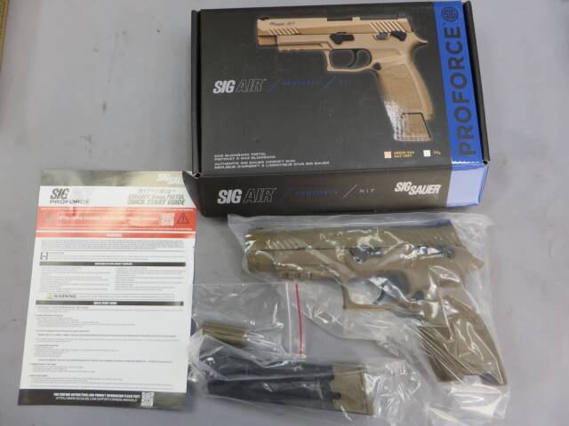 【SIG AIR・VFC】P320-M17 PROFORCE メタルスライド・ SIG SAUER アメリカ陸軍最新型制式採用拳銃