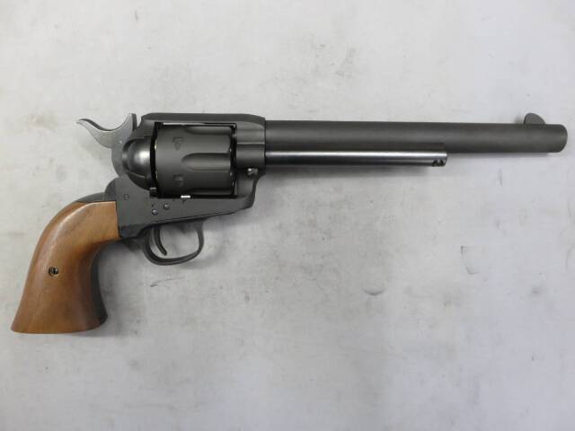 【マルシン】コルトSAA.45 キャバルリー  ブラック HW 木製グリップ 仕様 Xカートリッジ
