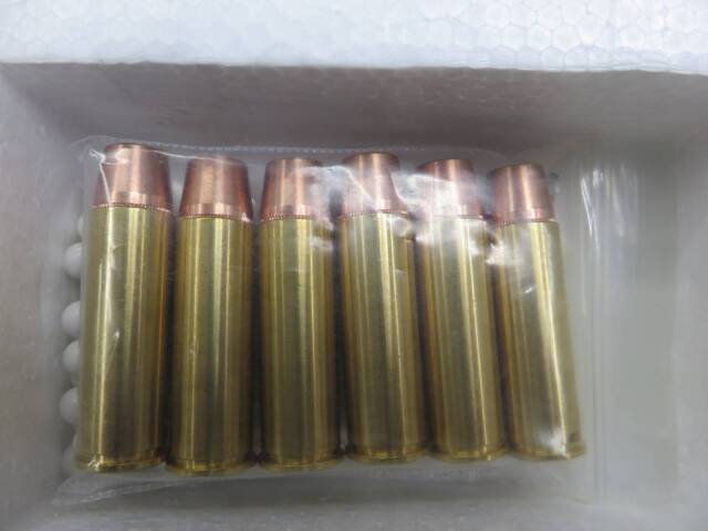 【マルシン】コルトアナコンダ 6in ブラック HW HOGUEタイプ グリップ仕様 リアルXカートリッジ