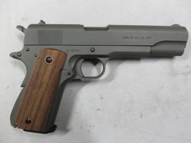 【BATON Airsoft】M1911A1 CO2 GBB　リミテッド　セラコート　リアルウッド