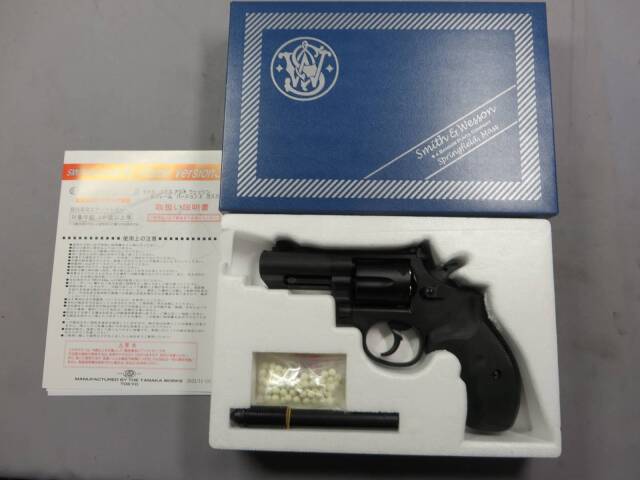 【タナカ】S&W M19 PC K-Comp 3in HW Ver.3　ガスガン