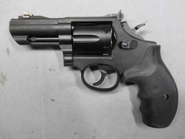 【タナカ】S&W M19 PC K-Comp 3in HW Ver.3　ガスガン