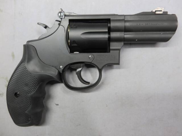 【タナカ】S&W M19 PC K-Comp 3in HW Ver.3　ガスガン