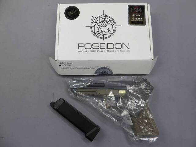 【POSEIDON】P34 Evo2 セラコート / メタルスライド