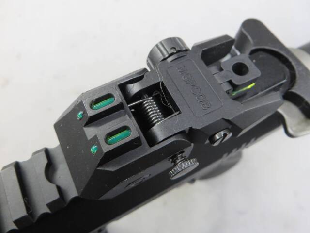 【KSC】PTS MEGA ARMS MKM-AR15・フリップアップ 集光サイト・レイルカバー