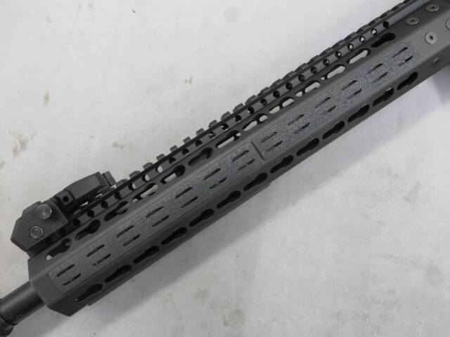 【KSC】PTS MEGA ARMS MKM-AR15・フリップアップ 集光サイト・レイルカバー
