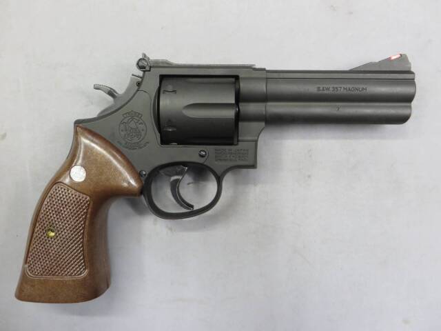 【マルシン】S&W M586 4in ブラック HW　 モデルガン