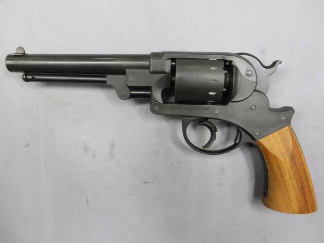 【ハートフォード】スタールアーミー リボルバー HW ナチュラル モデルガン