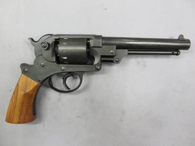 ハートフォード】スタールアーミー リボルバー HW ナチュラル モデルガン