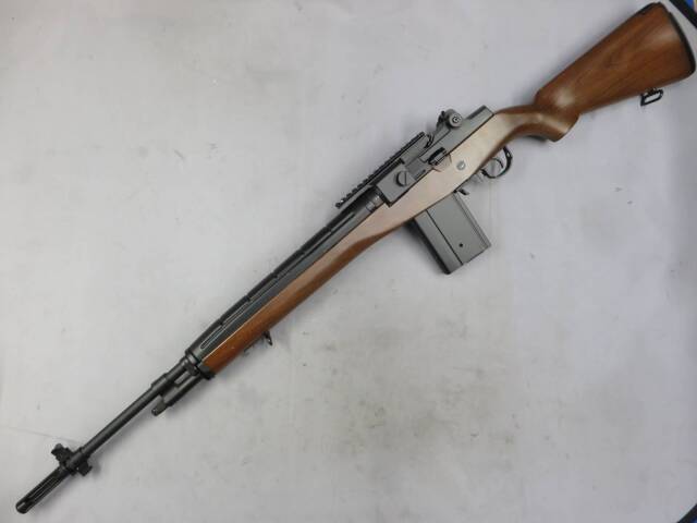 【AGM】M14 AEG WOODPATTERN・フェイクウッド　 電動ガン