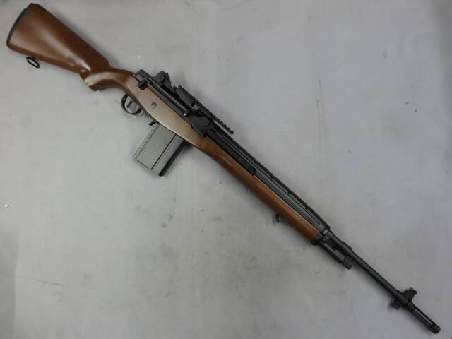 【AGM】M14 AEG WOODPATTERN・フェイクウッド　 電動ガン