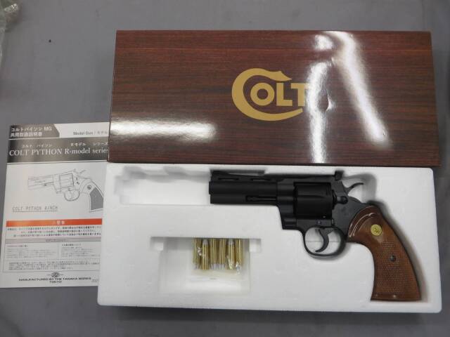 【タナカ】コルトパイソン.357mag 4in R-model HW モデルガン