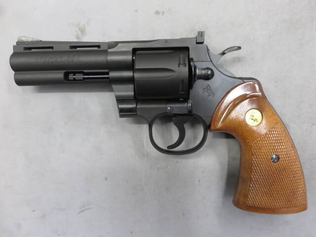 【タナカ】コルトパイソン.357mag 4in R-model HW モデルガン