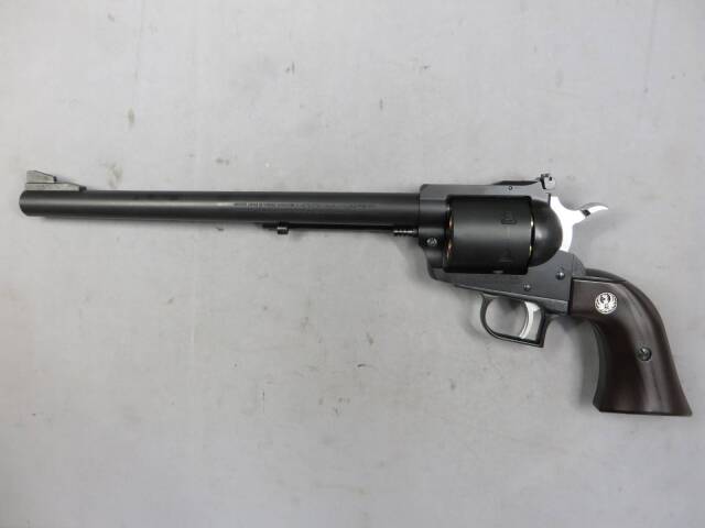 【マルシン】スーパーブラックホーク 10.5in マットブラック プラグリップ仕様 6mmBB リアルXカートリッジ