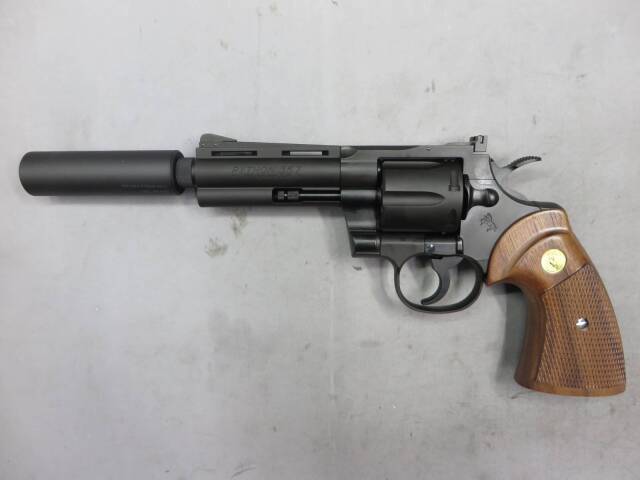 【タナカ】コルトパイソン Ryo Saeba モデル DX モデルガン +Weight ウォールナットグリップ  シティハンター公式コラボレーション