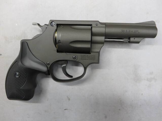【マルシン】S&W M36 チーフスペシャル 3in HW  6ｍｍBB Xカート