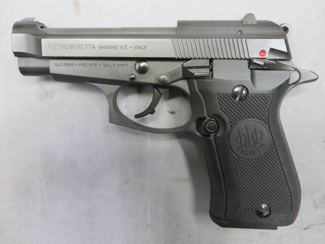 【ウエスタンアームズ】ベレッタM84FS カーボンブラック HW