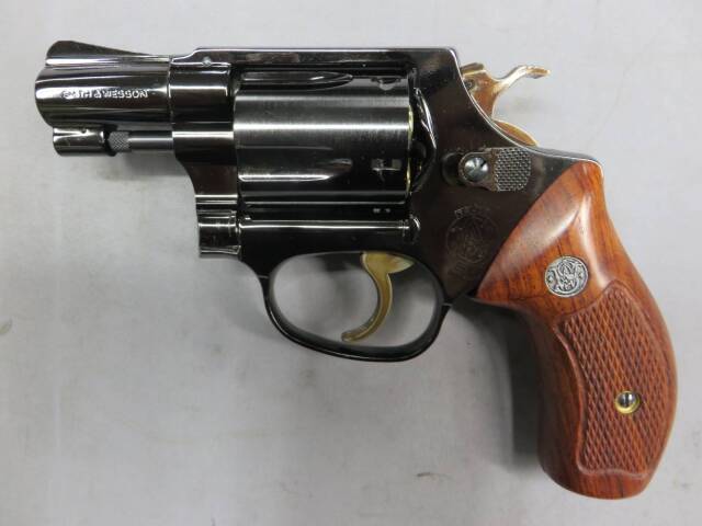 【タナカ】S&W M36 2in スチールジュピターフィニッシュ・木製グリップ