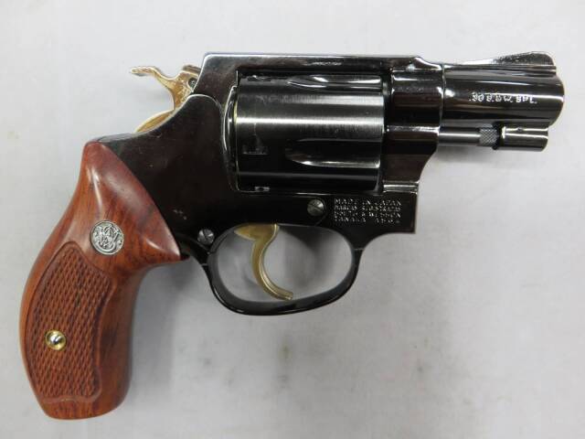 【タナカ】S&W M36 2in スチールジュピターフィニッシュ・木製グリップ