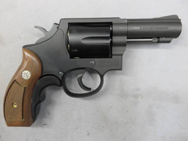 【タナカ】S&W M13 FBIスペシャル 3in HW Ver.3・+Weight木製グリップ ガス・リボルバー